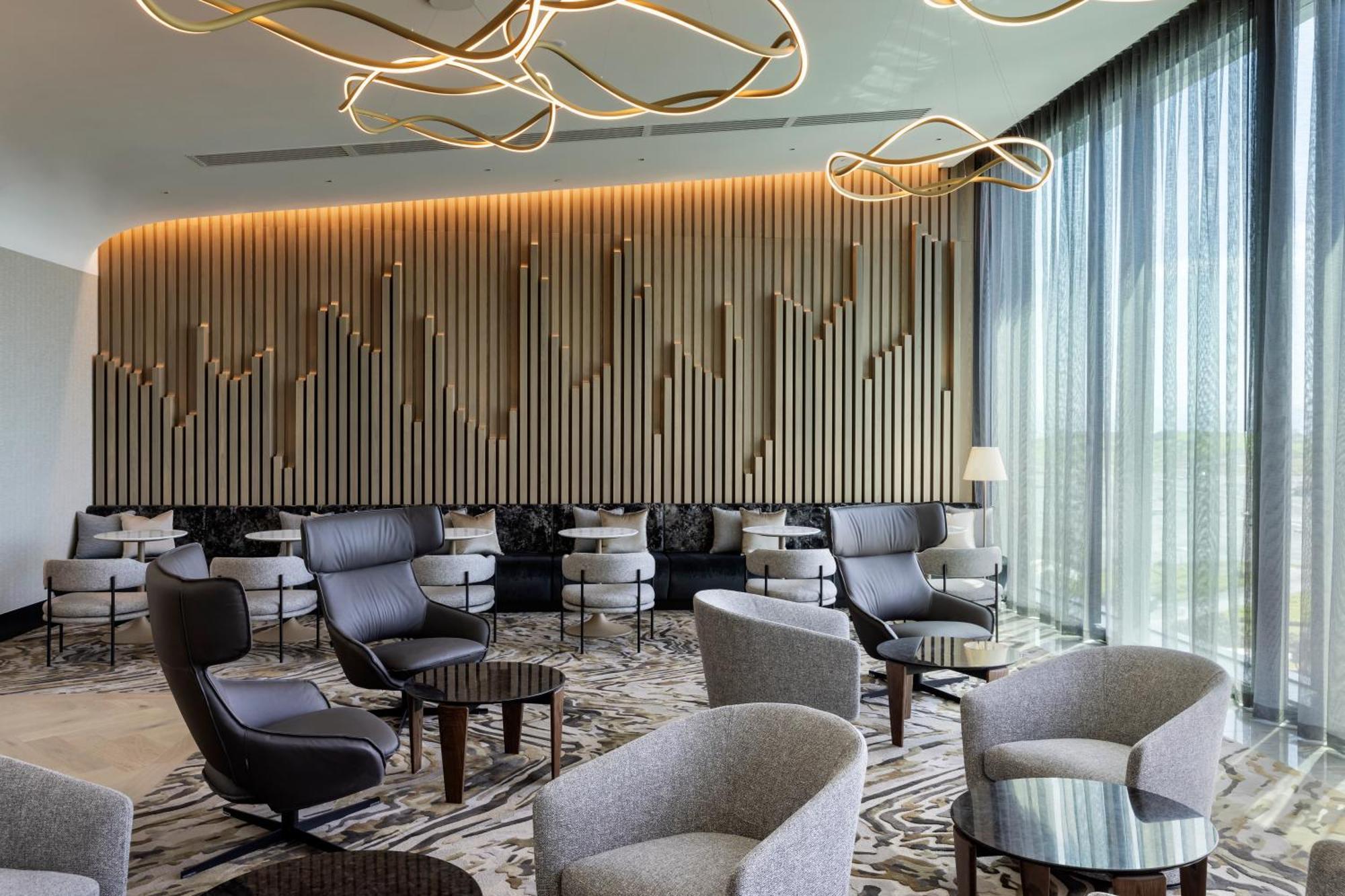 Hotel Pullman Auckland Airport Exterior foto The lounge at the airport